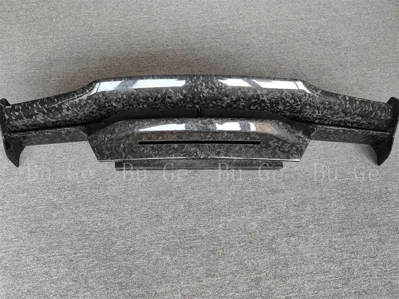 

LANOUT EVO стиль сухой углеродное волокно кованый узор задний спойлер крыло комплект деталей кузова для Lamborghini Huracan LP580 LP610 LP640 EVO