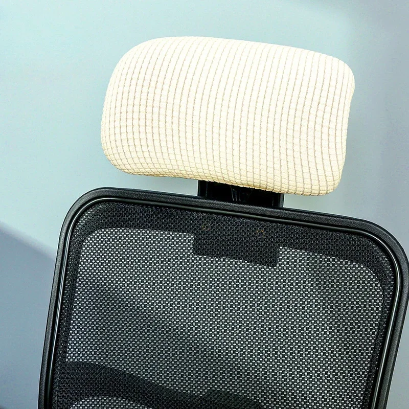 Waterproof Gaming Esports Chair Head Pillowcase Boss Chair Office Swivel Chair Head Cover Dust-proof Stain-proof Stretchy Cover
