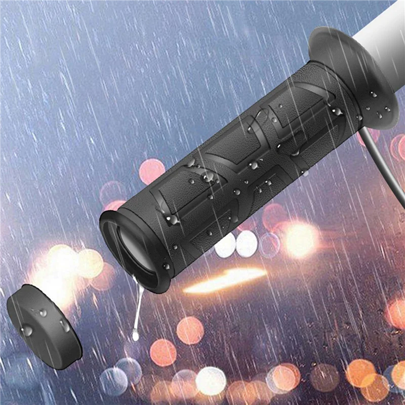 

2X Hand Warmer Grip Smart Temperature Control Adjustable Hot Grip Handle Waterproof ATV Handlebar Heater For Motorcycles