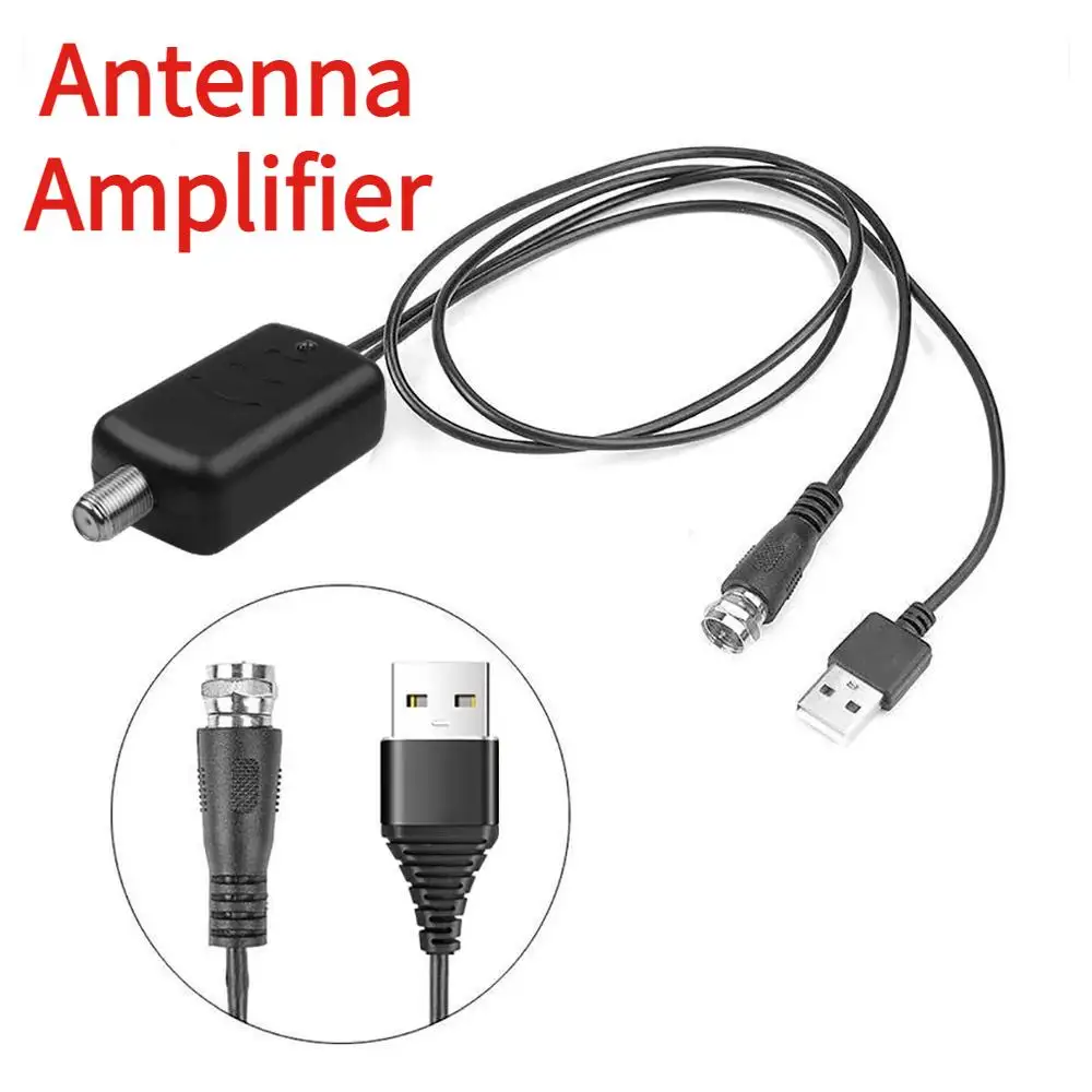 Amplificador profissional do sinal HDTV, impulsionador do sinal, antena digital para a tevê, baixo ruído, 4K