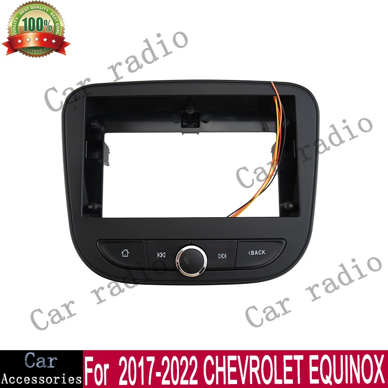 

Для CHEVROLET EQUINOX 2017-2022 (9 дюймов) — рамка для автомагнитолы Android, панель приборной панели, накладка на приборную панель