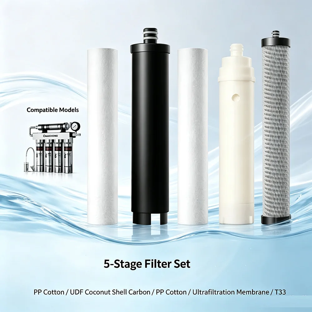 OSWNKW Water Purifier Filter Compatible Replacement For 4+1 Ultrafiltration Cartridge