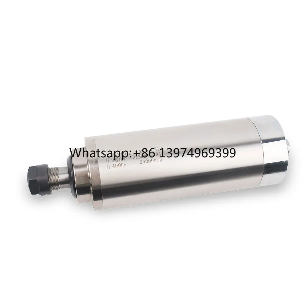 GDZ80-2.2KW ER20 400hz 24000rpm 3- Bearings  Water Cooling Spindle Motor