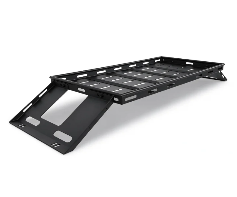 Universal Steel Rear Trunk Cargo Basket Rack 4 Door SUV Storage Organizer Heavy Duty Luggage Carrier Modified Holder Shelf