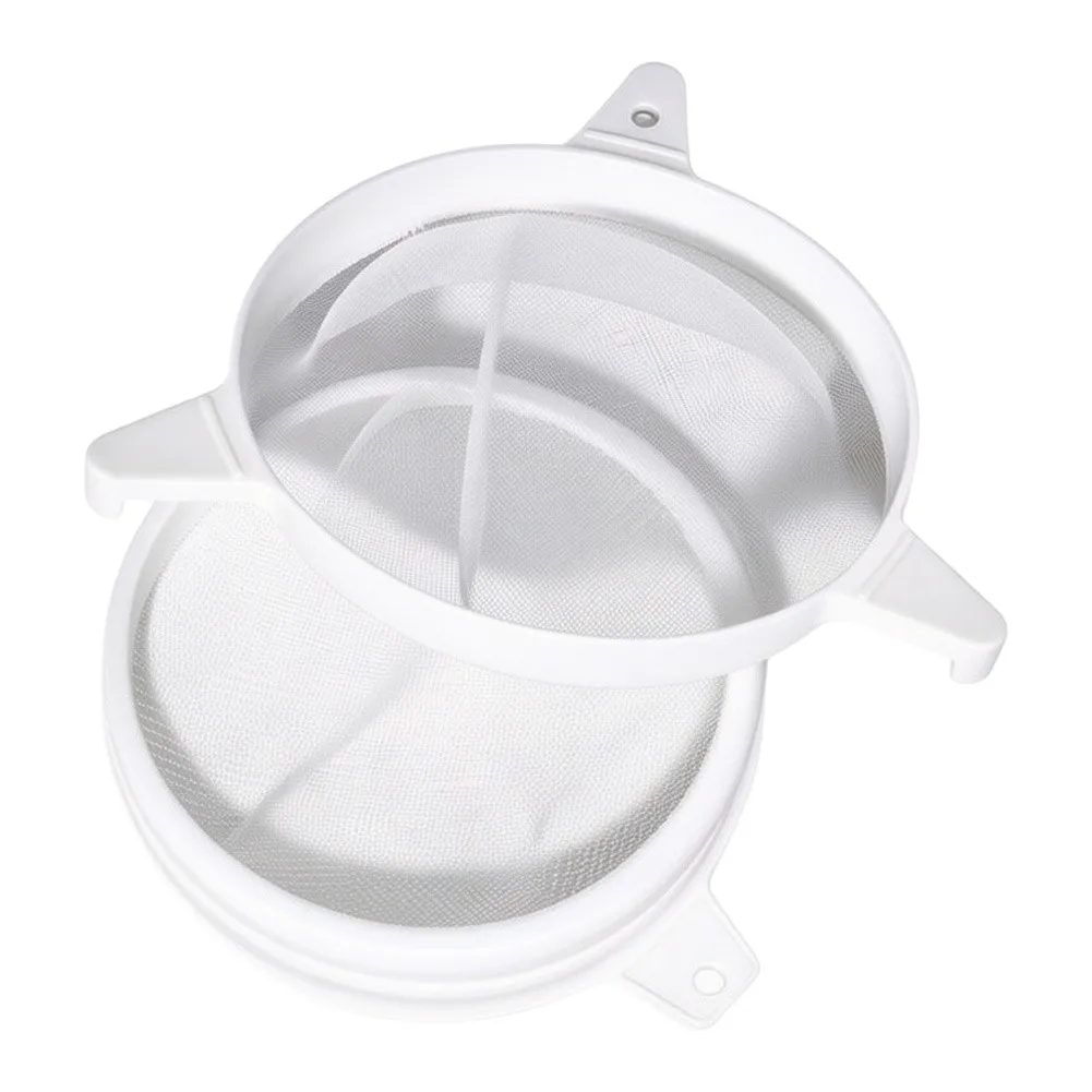 24 cm PP Honey Strainer with Dual Mesh Design - Optimized for Viscous Honey Flow and Minimal Clogging During Use