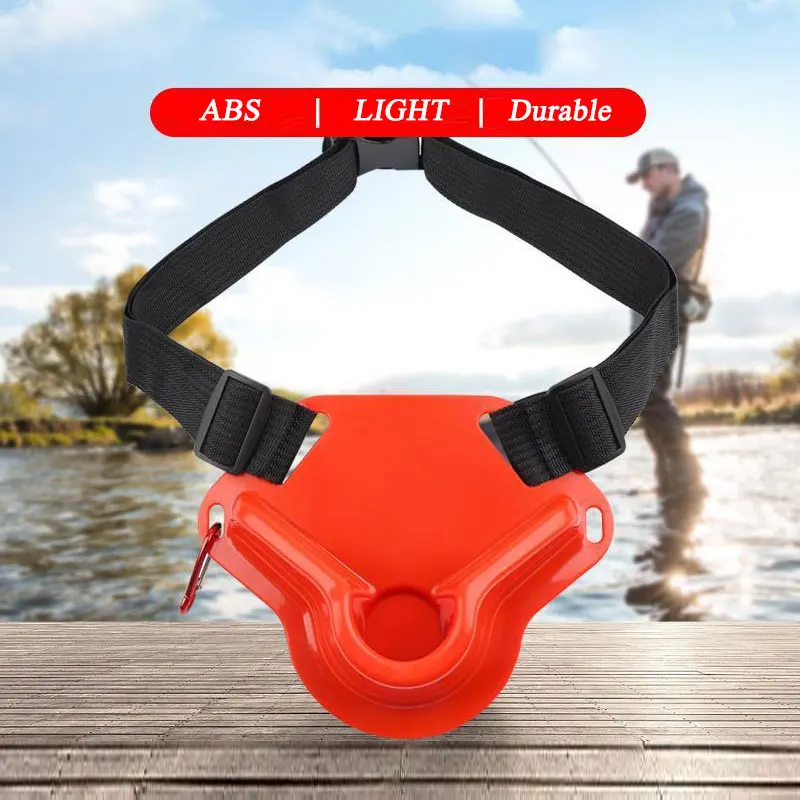 

AS Fishing Belt EVA Padded Gimbal ABS Waist Rod Holder Lure Support Stand Up Adjustable Strap Fishing Stand Assist Tackle