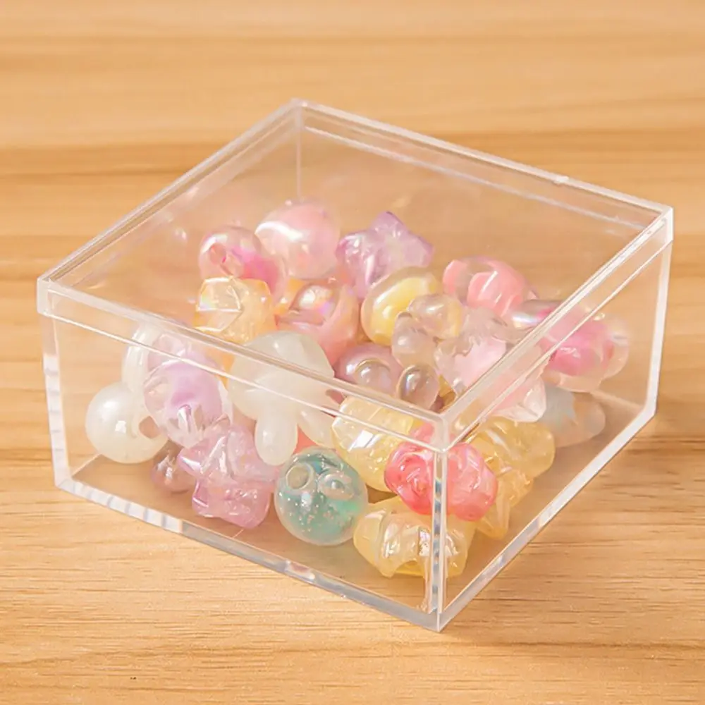 Thickened Acrylic Storage Box Rectangular Transparent Box Multisize Food Candy Storage Container Protection Showcase Packing Box