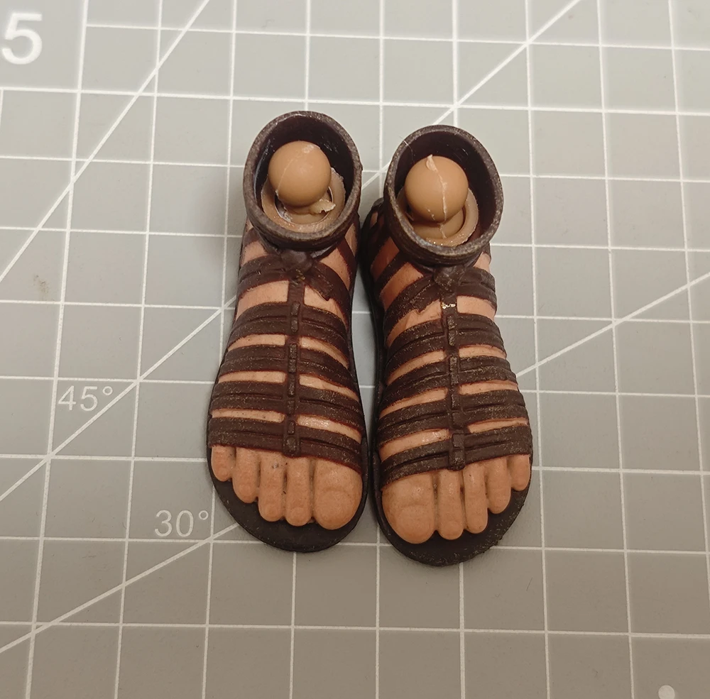 

Модель императорского принца 1/6 HHMODEL HAOYUTOYS HH18026, прочные ботинки из ПВХ с соединителем для стопы, для 12-дюймовых кукол.