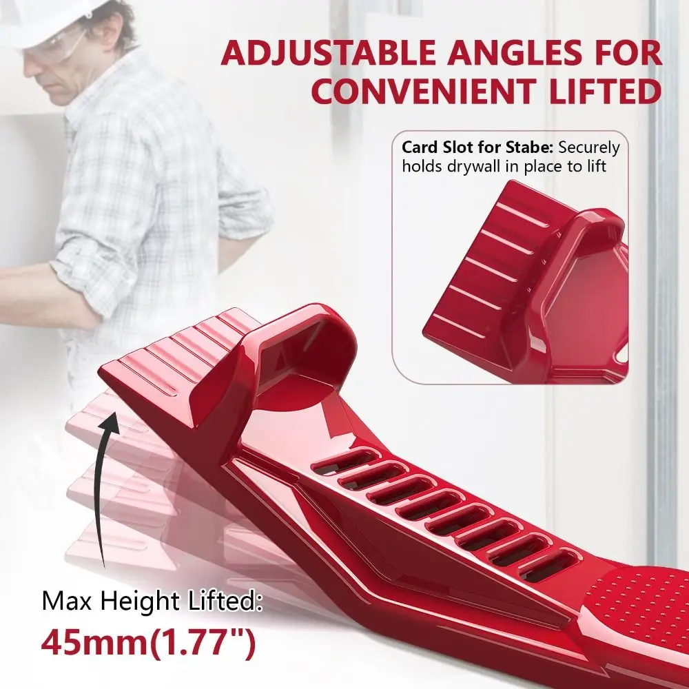 ギフト多目的乾式壁パネルリフター乾式壁ツールポータブルポケットキッカー乾式壁パネル取り付けツール栓抜き
