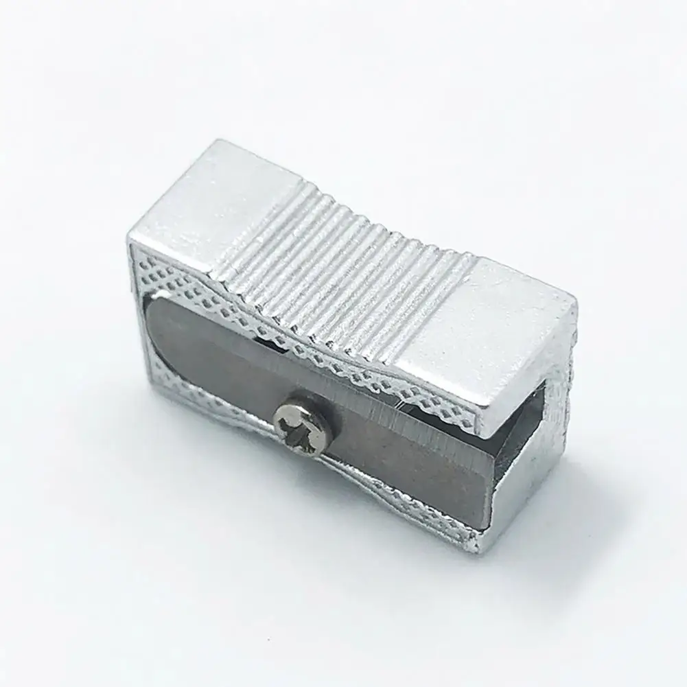 Travel-friendly Pencil Sharpener Compact Pencil Sharpener Compact Pencil Sharpener Set Non-slip Base Single Hole Hand for School