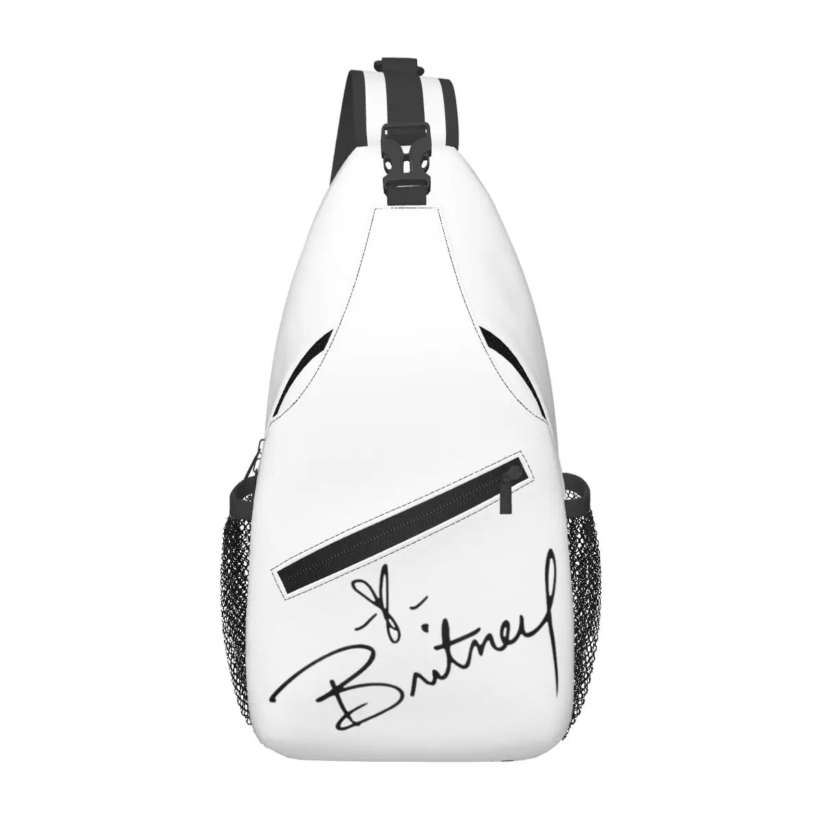 Britney Spears Signature Chest Bag Men Sling Crossbody Backpack Chest Bag Traveling Hiking Daypack Shoulder Bag