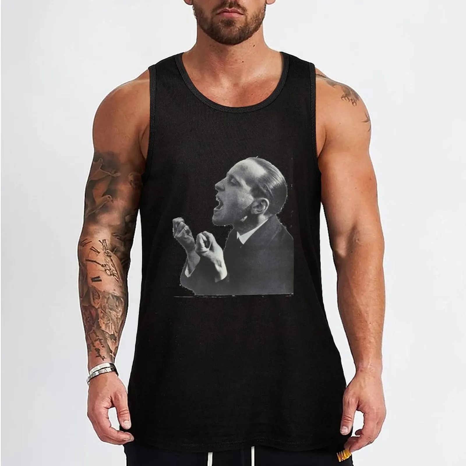 Self Portrait, John Heartfield 1920 Tank Top Men's singlets bodybuilding men clothes