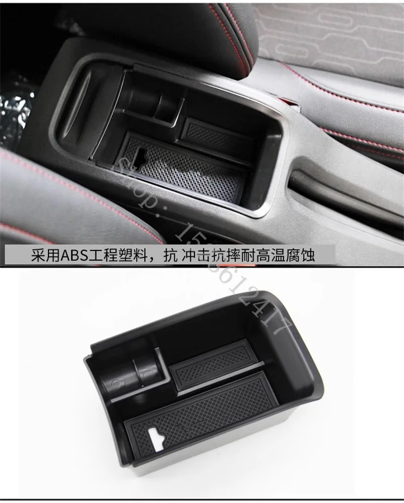 for Peugeot 308/408/2008/3008/4008/5008 Car Central Armrest Storage Box Stowing Glove Case Tray Container Accessories