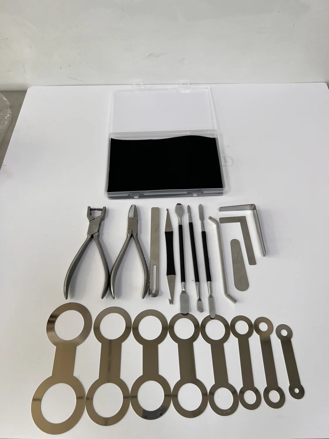 

1set 20 pieces Saxophone flat pad tool Saxophone pressure pad instrument repair tool Saxophone tight pad