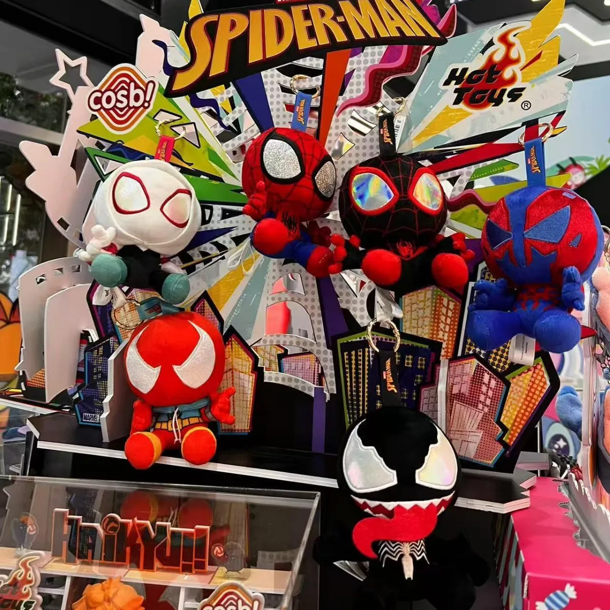 

Cute and Cute Spider Man Pendant Blind Box Plush Toy Doll Spider Bag Pendant Keychain Cloth Doll Birthday Gift
