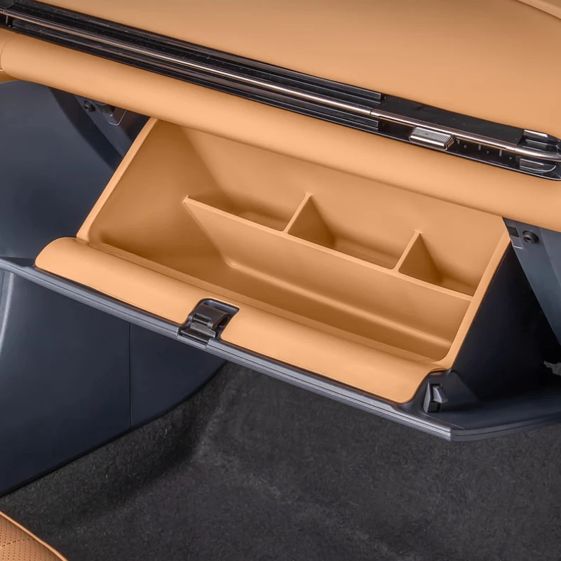 For GEELY GALAXY STARSHIP 7 EM-i Car Glove Box Storage Box Co-pilot Storage Pocket Storage Car Decorative Modified Accessories