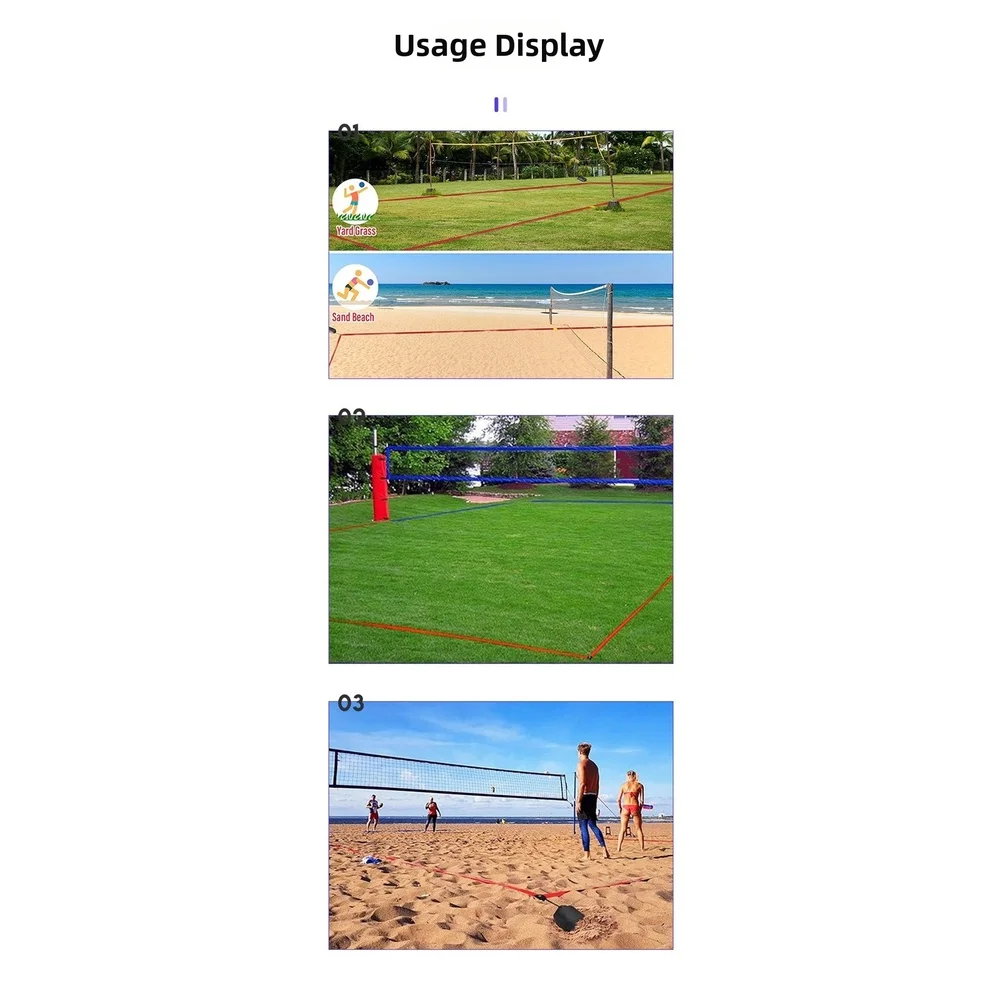 for-beach-sports-red-blue-beach-volleyball-line-nylon-webbing-line-metal-rings-attached-flexible-court-marking