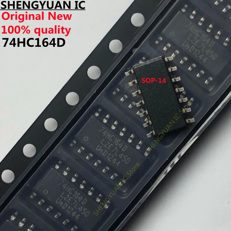 20Pcs/LOT 74HC164D SOP-14 74HC164  8-bit serial-in, parallel-out shift register  100% new imported original 100% quality