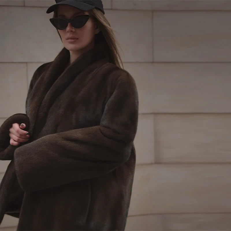 سترة نسائية رائعة فاخرة من القطيفة شتوية أنيقة متعددة الاستخدامات للحفلات معطف صناعي دافئ عتيق كلاسيكي فضفاض وسميك ملابس الشارع #6