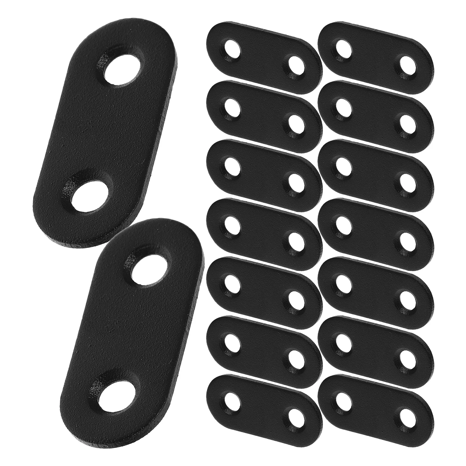 

16 Sets Right Angle Fixer Brackets 40MM Metal Plates for Wood Shelves Corner Braces Cabinet Joining Hardware L Shaped Flat