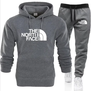 Men’s Trendy Printed Hoodie Set 1