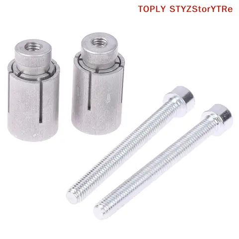 2pcs Motorcycle Add-on Bolts for Handguard, Universal Handlebar End Plug Screws Set Accessories