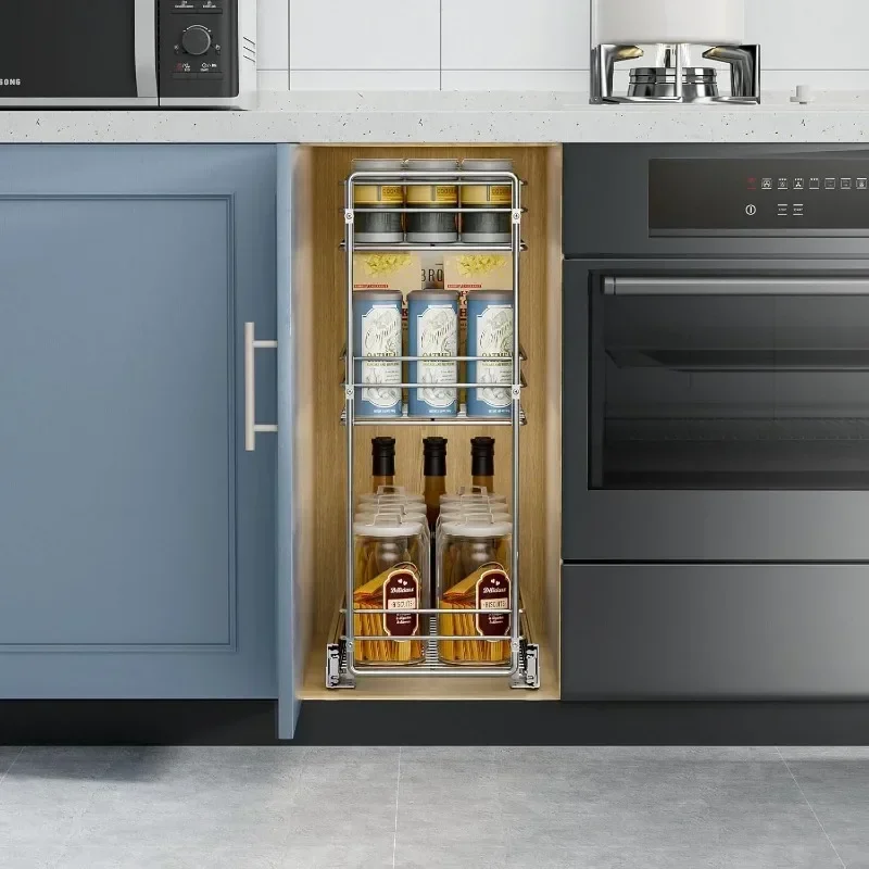 Pull Out Shelves Under Cabinet Storage for Kitchen