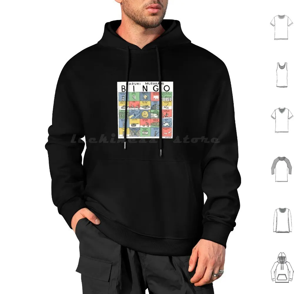 Haruki Murakami Bingo Hoodies Long Sleeve Murakami Haruki Murakami Kafka On The Shore Japan Book Haruki Literature