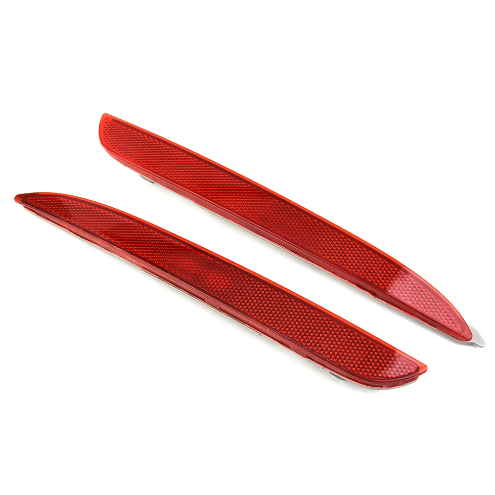 (Side B)Rear Bumper Reflector Red Lens For Mazda 3 BL 09~2013 ABS Plastic Rear Bumper Reflector Accessories For The Car