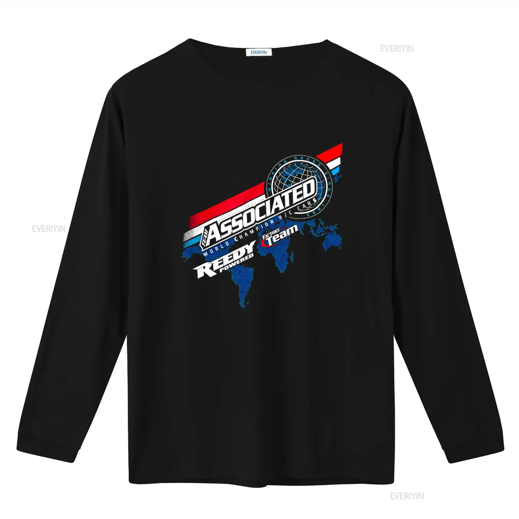 Team Associated 2016 Worlds T Shirt Print   vintage Washed Top For Everyday Wear homme graphic Comfortable designer clothes