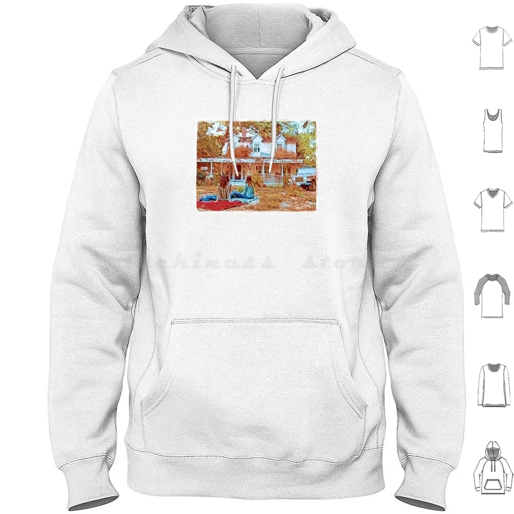 

Picnic At The Inn-Old House Hoodies Long Sleeve Gilmore Girls Stars Hollow Rory Lorelai Rory Gilmore Lorelai Gilmore