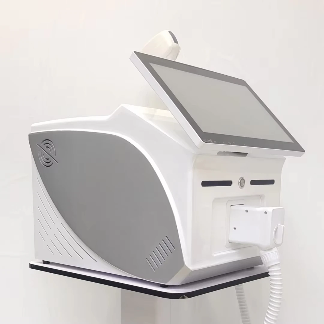 High Power 3000W Diode Laser Epilator 755/808/1064nm Painless Hair Removal Device with Ice Cooling System for Smooth Skin