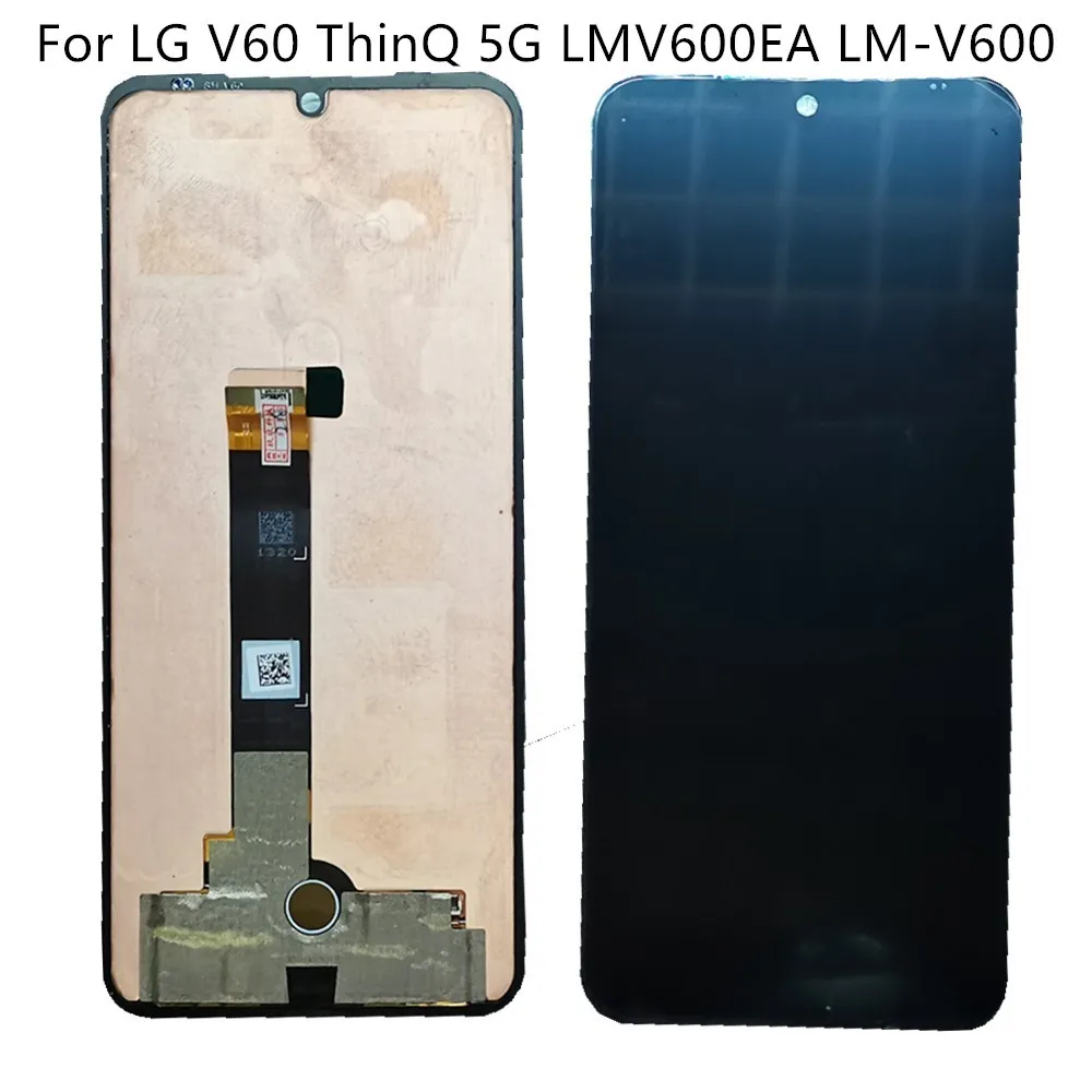 For LG V60 THINQ 5G LM-V600 LCD Display+ Touch Screen Digitizer Assembly