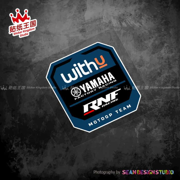 For YAMAHA MOTOGP Team RNF Racing R1 R7 R6 R9 MT10 MT09 MT07 Stickers Motorcycle Waterproof Decals 25
