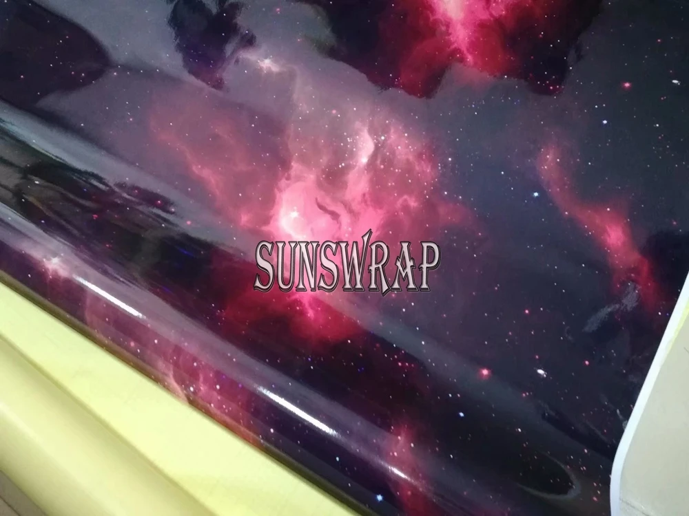

Air Release Starry Camo Vinyl Wrap - Night Sky Camo Matte Auto Film, UV Resistant Bubble-Free for Vehicle Customization 1.52x20m