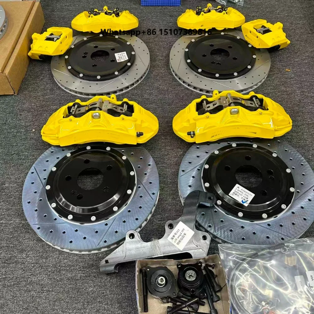 

For Big 6 Pot Brake Caliper Rear Disk Kit for W177 W176 W205 W204 C203 C204 GT You Can Customize the logo