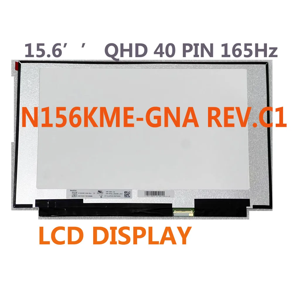 

1PCS Laptop LCD Screen Panel N156KME-GNA REV. C1 Slim LED Matrix 40pins For Asus ROG Zephyrus G15 GA503Q QHD Dispaly