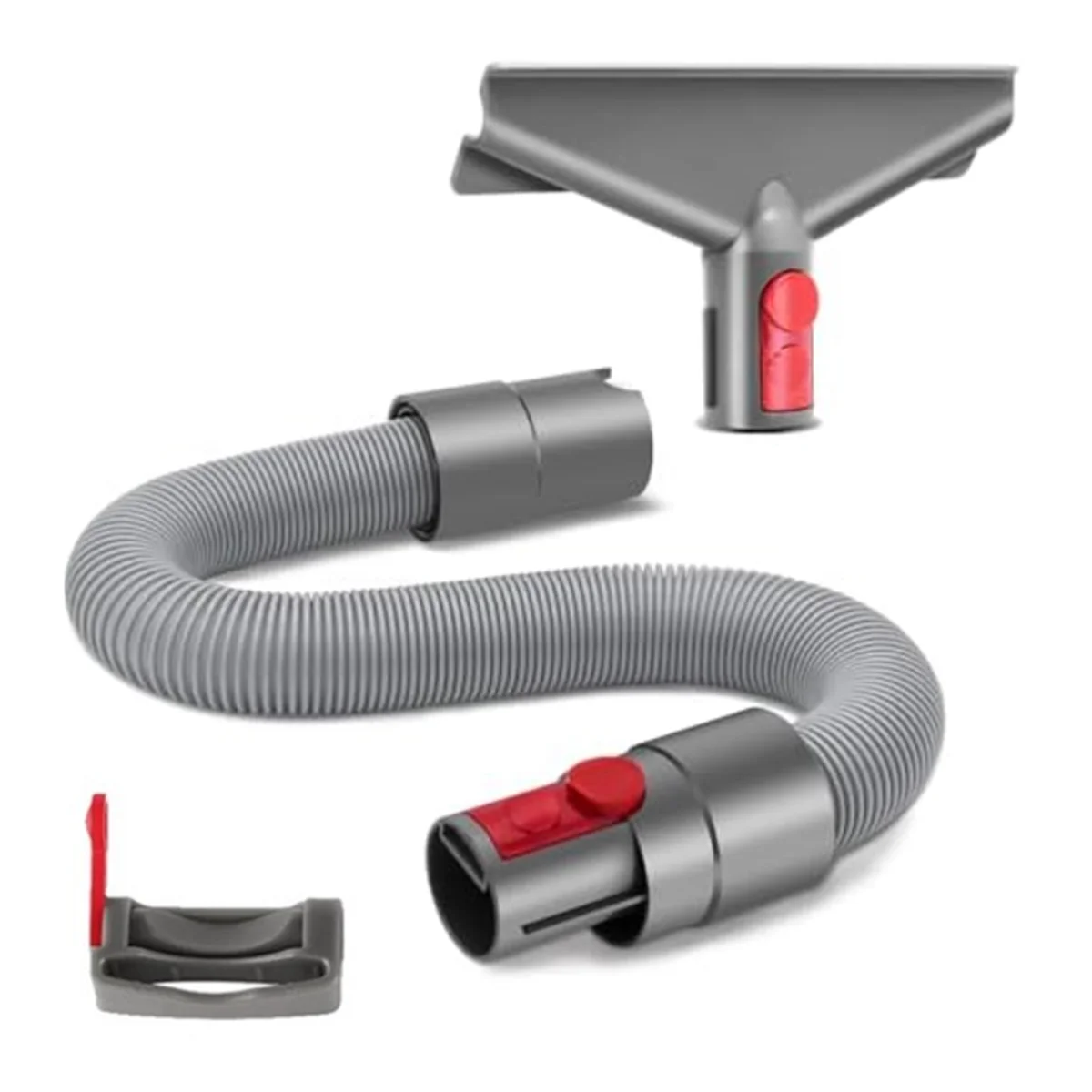 Alat Kasur ABLS + Kit Selang Ekstensi Fleksibel untuk Dyson V15 V12 V8 V11 V10 V7 Deteksi Absolut Perlengkapan Vakum Tanpa Kabel