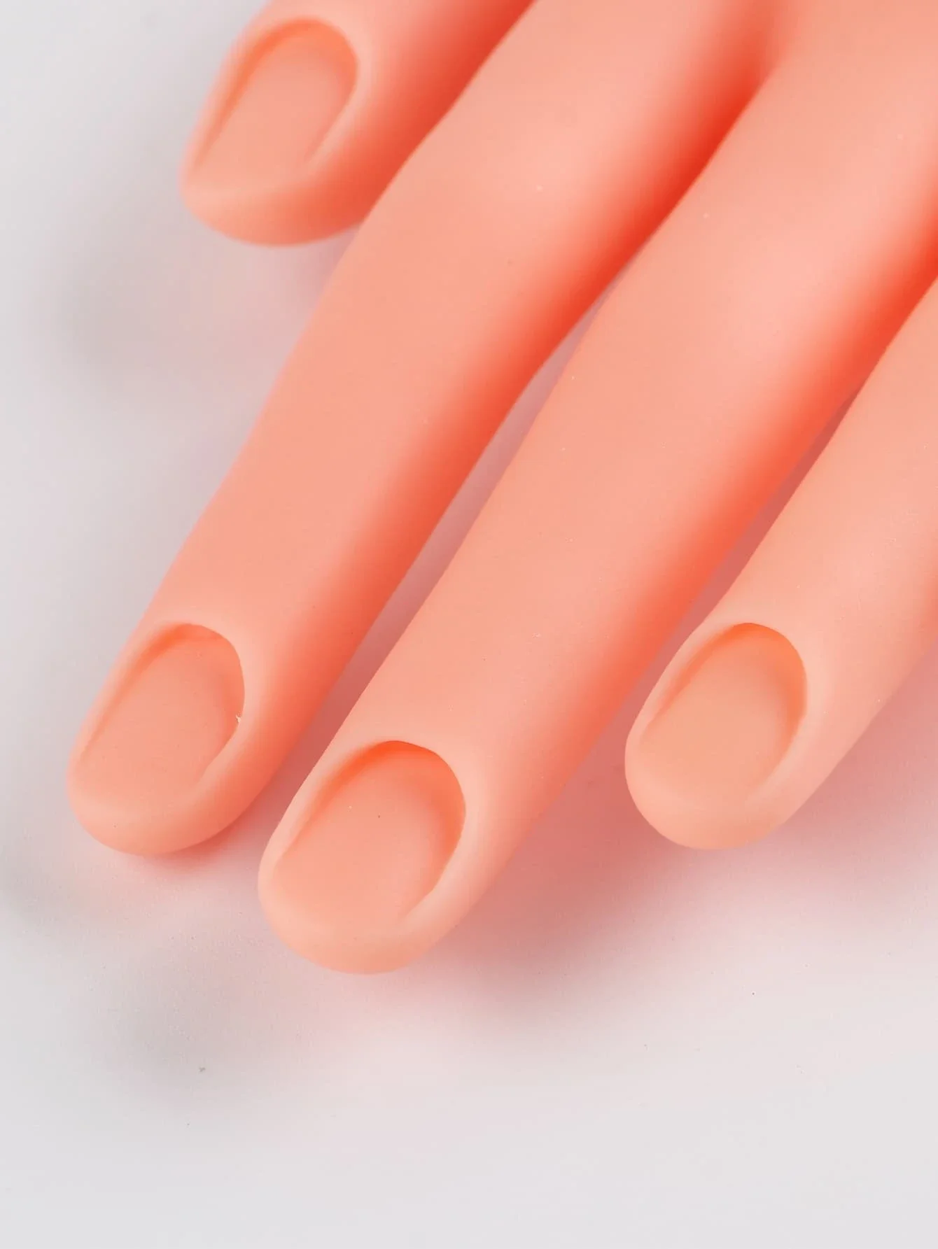 سيليكون مسمار الفن ممارسة اليد الاكريليك وهمية مسمار التدريب أظافر نموذج لينة مرنة انحناء عارضة أزياء أدوات مانيكير Fak