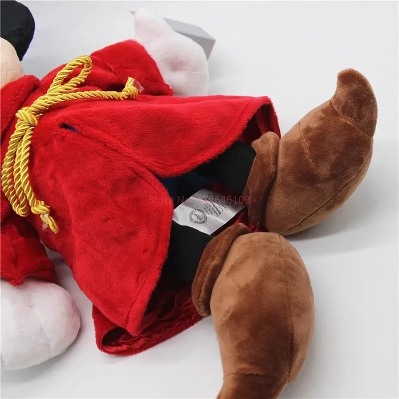 Disney Magik Mickey Mouse Fantasia Mickey Pluszowa lalka Pp Wypełniona bawełną Super miękka Sofa Ozdoby Lalka z kreskówek Prezenty urodzinowe