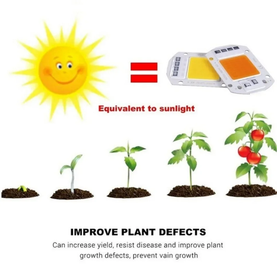 110V 220V ledes Ganéj 20w 30W 50W Tengericső Ganéj nincs Igényel vezető ledes Lámpa gyöngyök számára Árad ligh Mozigép lampada DIY Világítás Ganéj