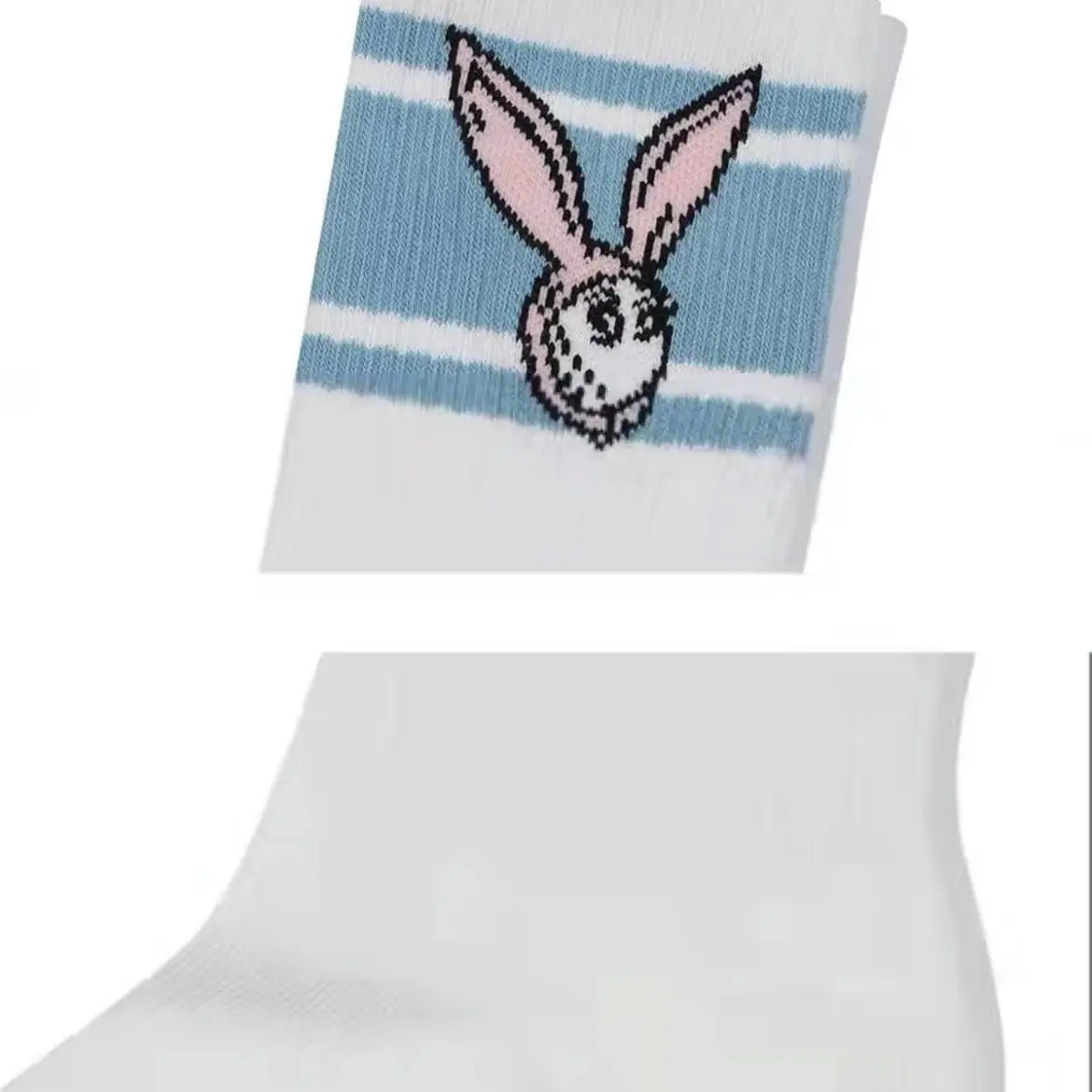 Chaussettes de golf à semelle intermédiaire rayée pour hommes et femmes, chaussettes en pur coton, chaussettes à la mode et à la mode, haute qualité