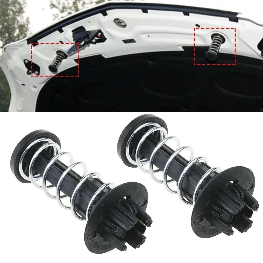 A2048800227 2Pcs Hood Spring Catch Safety for Mercedes-Benz W204 W212 X204 C63 C250 C300 C350 Automobiles Parts Accessories