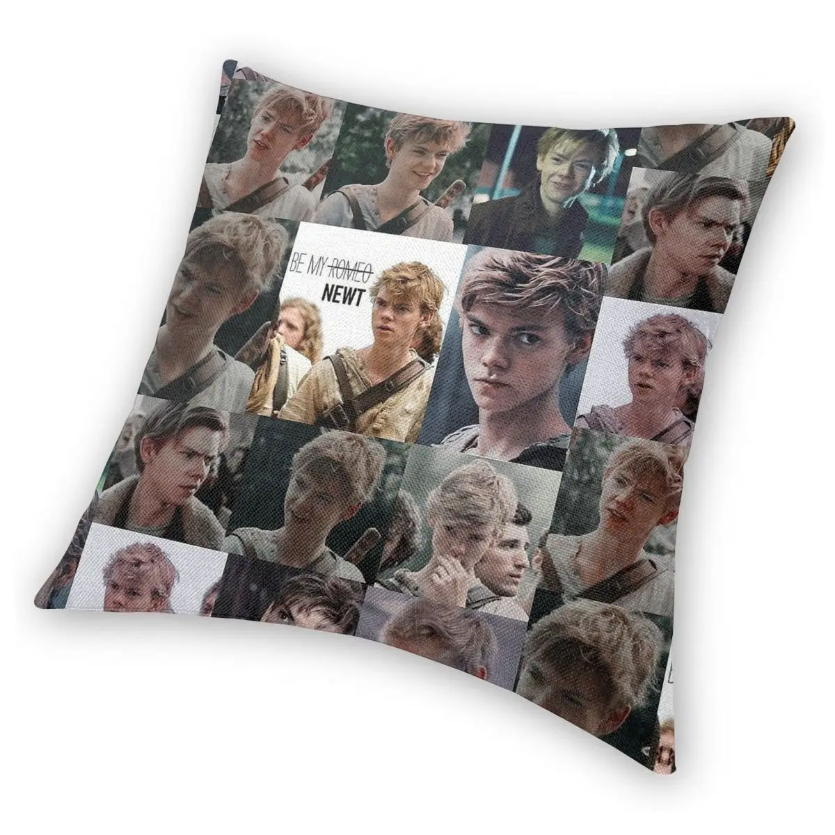 متاهة عداء نيوت ساحة المخدة البوليستر الكتان المخملية المطبوعة البريدي ديكور رمي كيس وسادة غطاء وسادة المنزل بالجملة #4