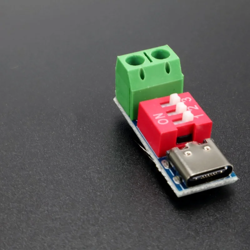 PD 3.0 Fast Charging Trigger Module Type-C 5-20V Adjustable 100W Decoy Tester Board Support QC2.0/3.0