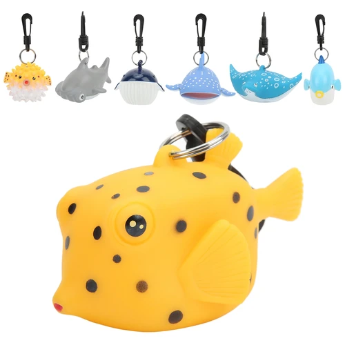 Imagen 2 del producto Boquilla de buceo de peces de dibujos animados, cubierta a prueba de polvo, soporte regulador de segunda etapa con Clip, cubierta de boquilla reguladora de dibujos animados