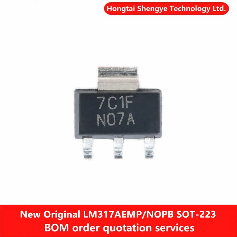 

Новый оригинальный LM317AEMP/NOPB SOT-223 1% прецизионный чип регулируемого регулятора напряжения