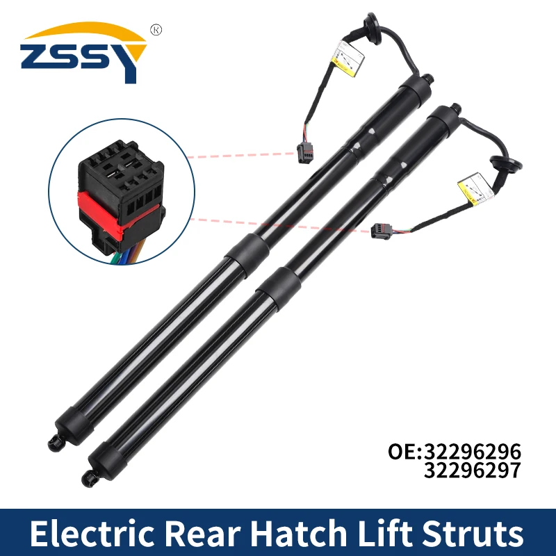 32296296 32296297 New Pair Power Hatch Lift Support For 2018 2019 2020 -2021 Volvo XC40 T4 T5 Electric Tailgate Struts 32357573