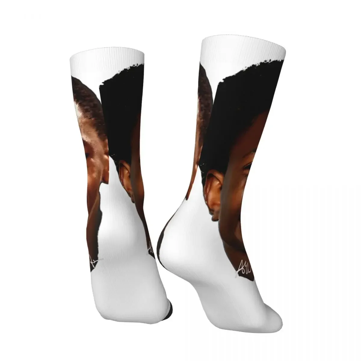 Hip Hop Retro Anthony Edwards MJ Timberwolves Crazy Men's compression Socks Unisex Anthony Edwards  Happy Crew Sock Boys Gift