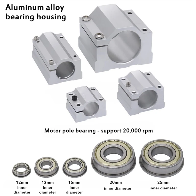 DIY Micro Table Saw Spindle Seat Small 775 Motor Bench Drill Housing 895 Motor Woodworking Lathe Mount Fixed Seat